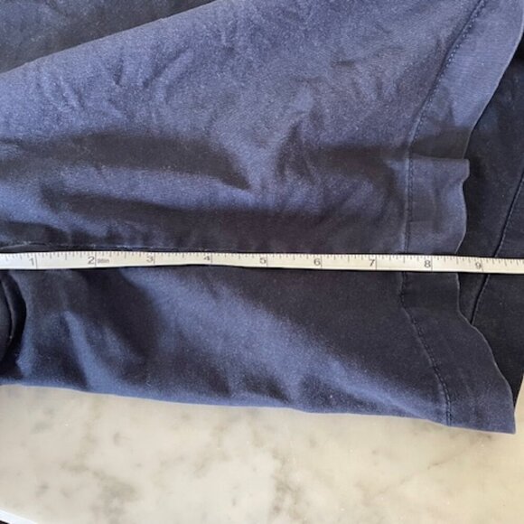 CROWN & IVY Classic Twill Navy 8.5" Chino Shorts 10 - Picture 12 of 14